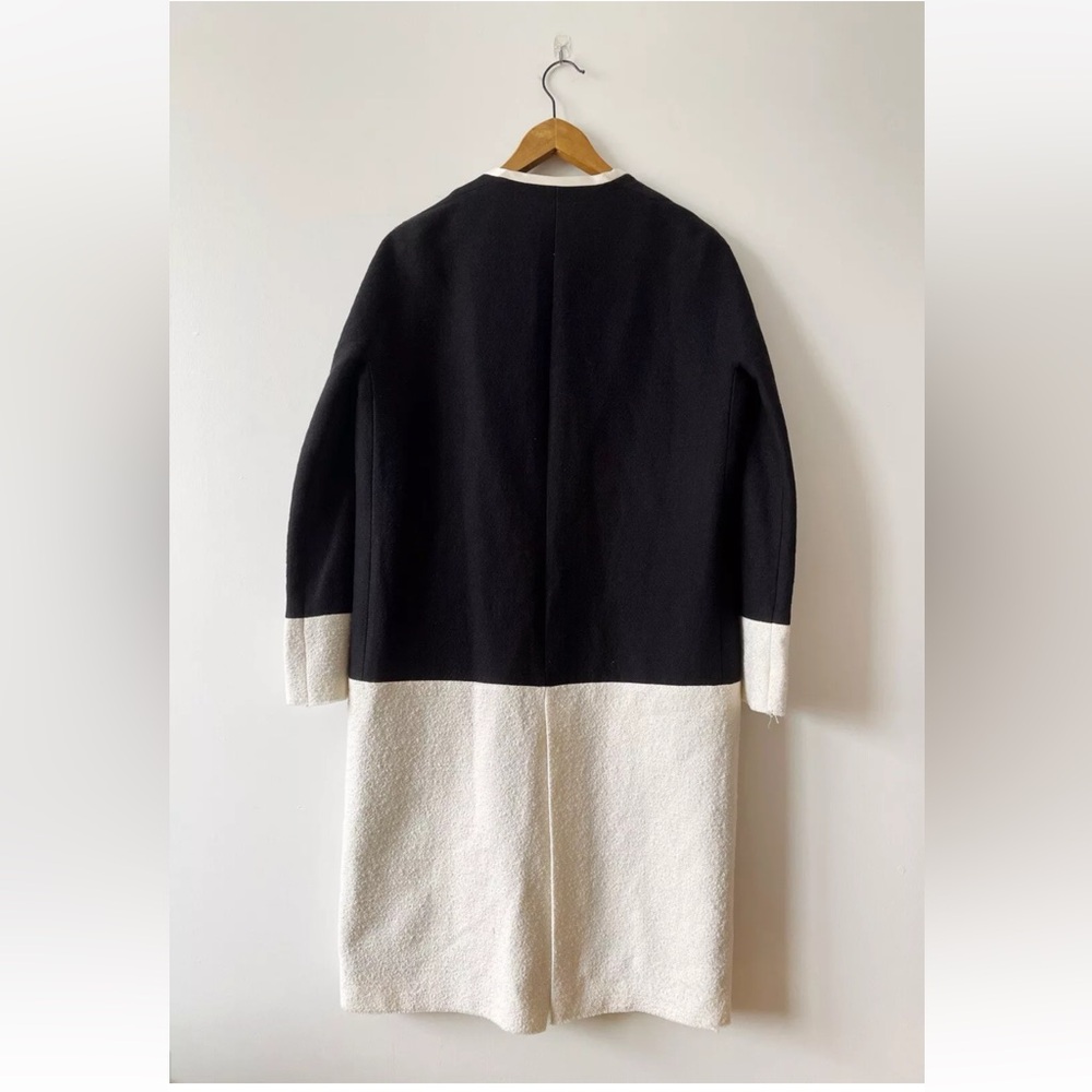 HAIDER ACKERMANN Bicolor Jacket 36 Monochromatic Black White - Picture 4 of 5